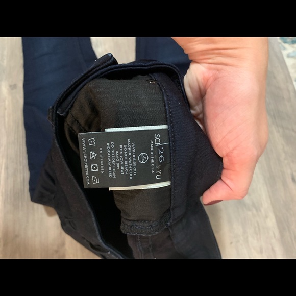 SCHOEN by YU - Muse Skinny Jean, Dark Indigo - Picture 5 of 8